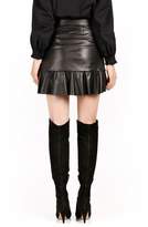 Thumbnail for your product : Paige Nivelle Ruffle Leather Skirt