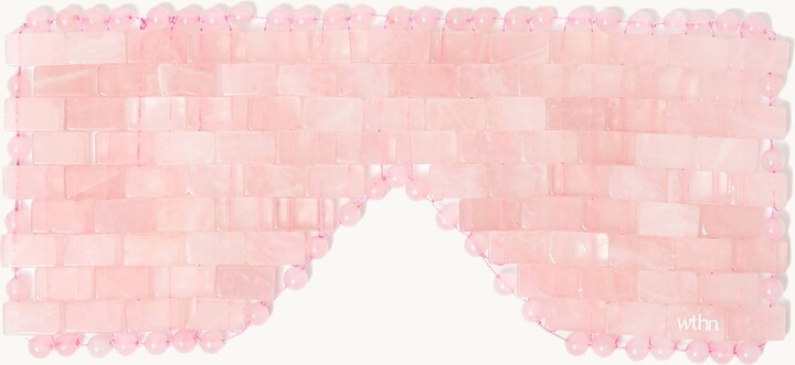 wthn Rose Quartz Eye Mask
