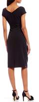 Thumbnail for your product : Adrianna Papell Cowl-Neck Ruched Sheath Dress