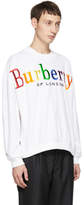 Thumbnail for your product : Burberry White Towelling Sweatshirt