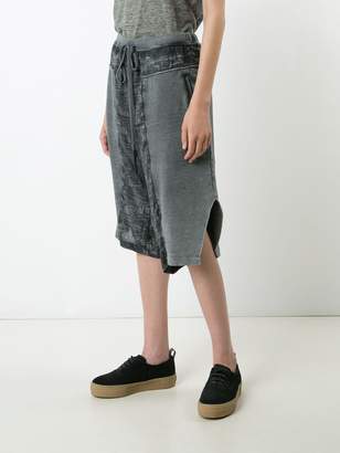 Lost & Found Ria Dunn distressed track shorts