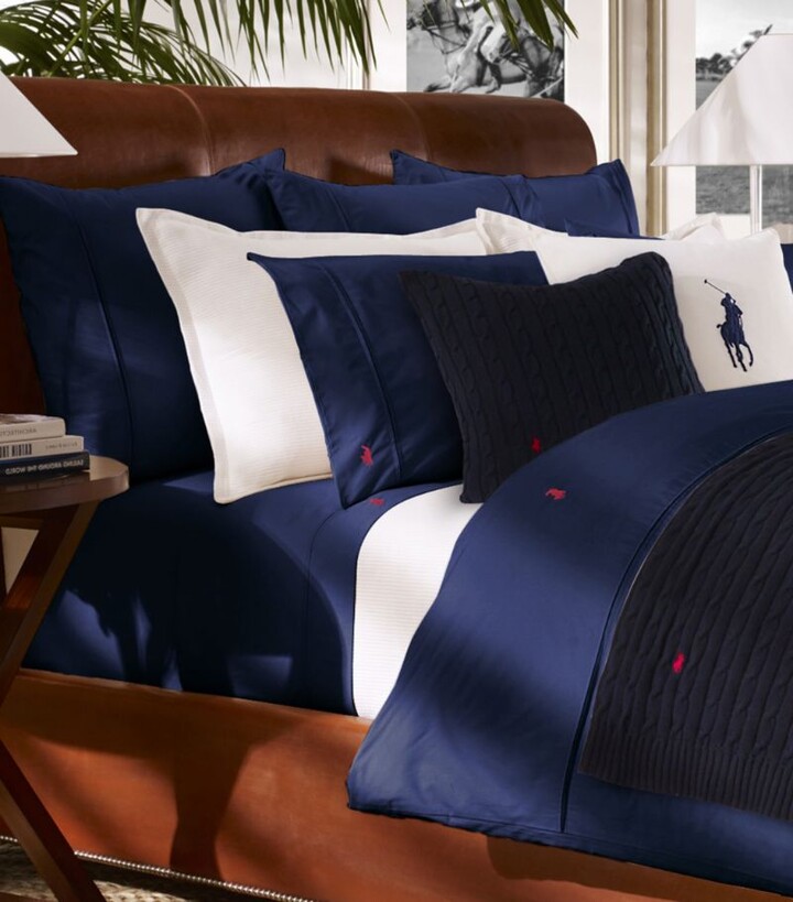 ralph lauren blue sheets