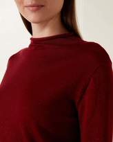 Thumbnail for your product : N.Peal Mock Neck Long Sleeve Cashmere Sweater