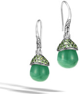 Thumbnail for your product : John Hardy Batu Green Jade Briolette & Tsavorite Drop Earrings