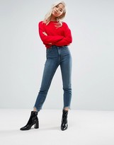 Thumbnail for your product : ASOS Sweater in Ripple Stitch