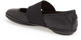 Thumbnail for your product : Camper Right Nina Leather Ballerina Flat