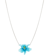 Thumbnail for your product : B.young Gogo Philip Blue Flower Necklace