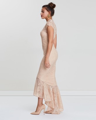 Miss Holly - Women's Nude Maxi dresses - Francis Dress - Size One Size, XS at The Iconic