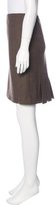 Thumbnail for your product : Rena Lange Wool & Cashmere Knee-Length Skirt