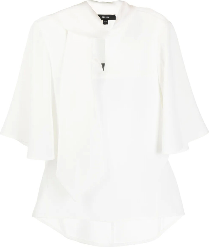 Ellery Scarf Detail Blouse