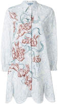Prada oversized floral-print shirt 