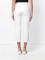 Thumbnail for your product : Aviu cropped opens seams trousers