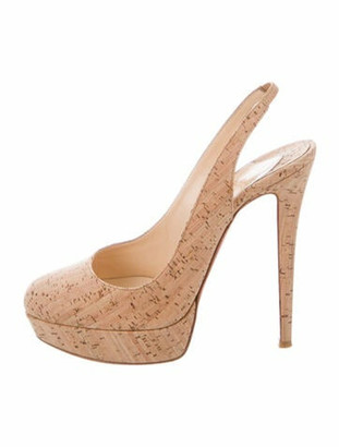 Louboutin Bianca Patent 140 slingback pumps 38 | Slingback pump, Christian louboutin shoes 