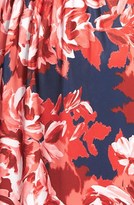 Thumbnail for your product : Donna Ricco Floral Print Surplice Maxi Dress (Plus Size)