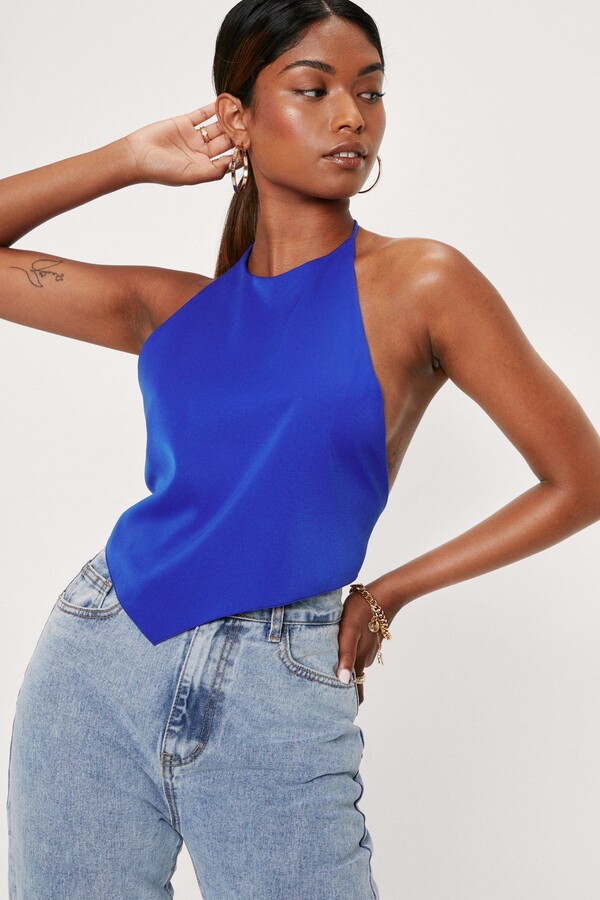 halter backless
