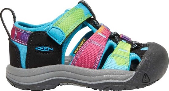 Kids' KEEN Newport H2 Water Hiking Sandals Little 1 Rainbow Tie Dye