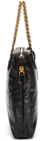 Thumbnail for your product : Louis Vuitton Black Cuir Boudoir Lockit Chain