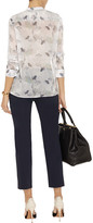 Thumbnail for your product : Theory Cropped stretch-cotton straight-leg pants