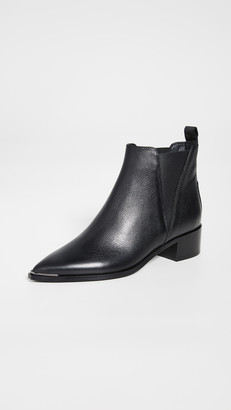 acne stacked heel boot
