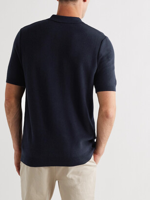 Sunspel Slim-Fit Cotton-Piqué Polo Shirt