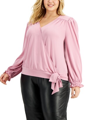 macy plus size tops