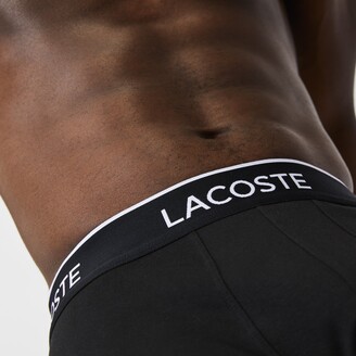 Lacoste Men's Long Stretch Cotton Boxer Brief 3-Pack - ShopStyle