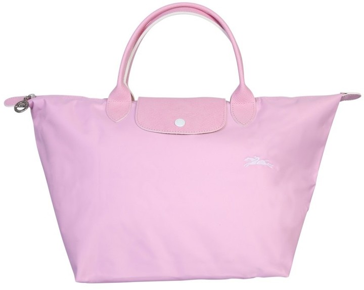 longchamp pink tote bag