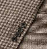 Thumbnail for your product : BEIGE Thom Sweeney - Grey Slim-fit Houndstooth Wool And Cashmere-blend Suit Jacket