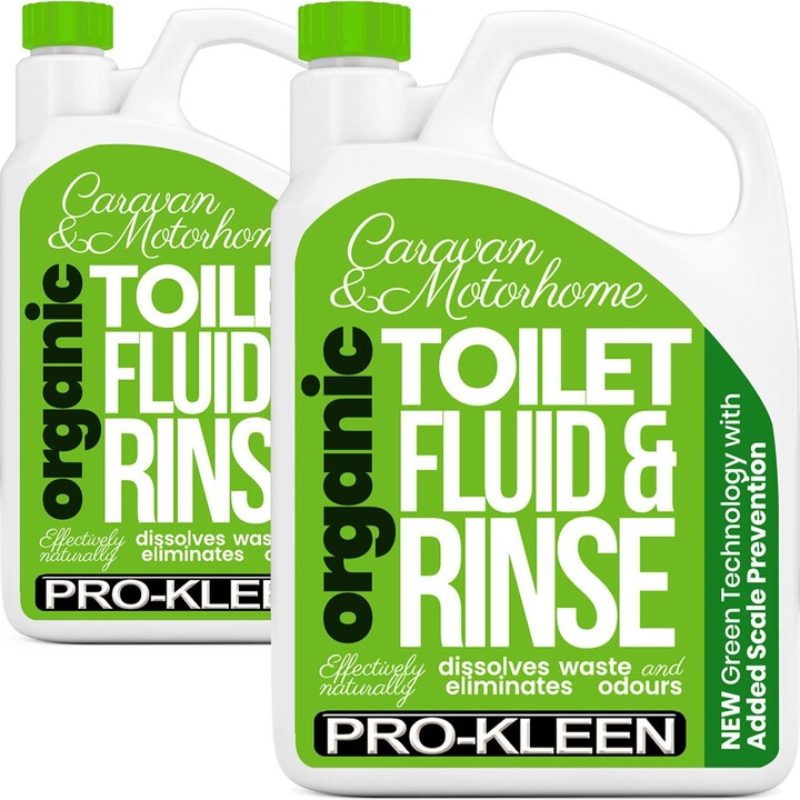 ProKleen Organic Toilet Chemical Fluid Rinse Caravan & Motorhome