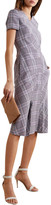 Thumbnail for your product : Roland Mouret Bowland Checked Wool Dress