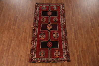 Foundry Select Geometric Red Traditional Rug 4x8
