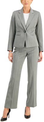 Womens Pinstripe Trousers Suit | Shop the world's largest collection of  fashion | ShopStyle