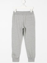 Thumbnail for your product : MSGM Kids logo patch track trousers