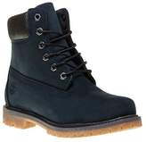 Thumbnail for your product : Timberland New Womens Metallic Blue 6` Premium Nubuck Boots Ankle Lace Up