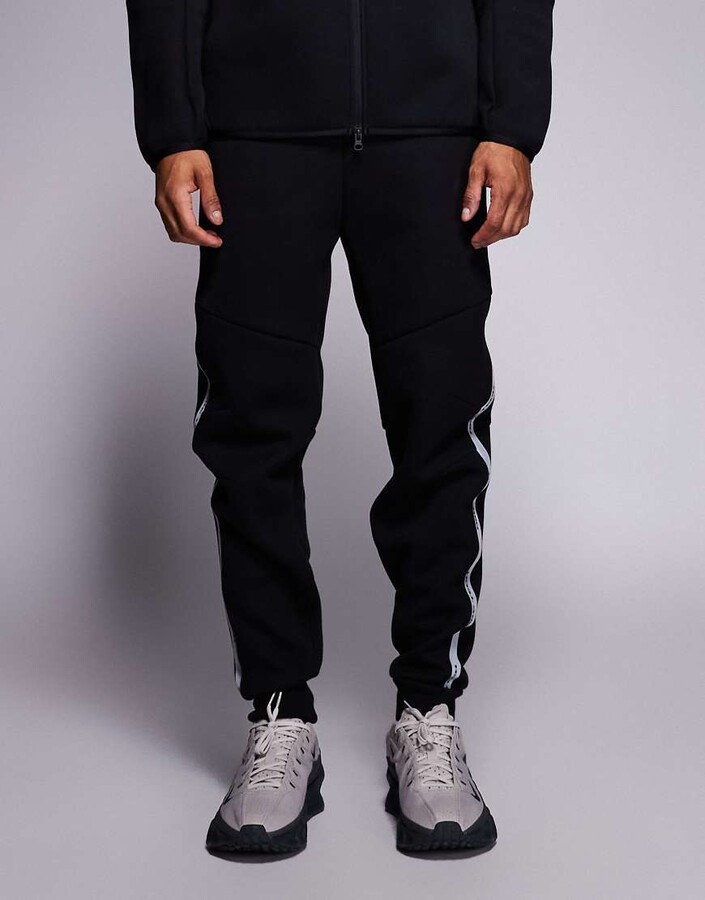 reflective tech fleece