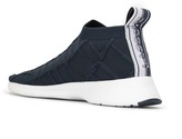 Thumbnail for your product : Lacoste Croc-Effect Stretch-Knit Sneakers