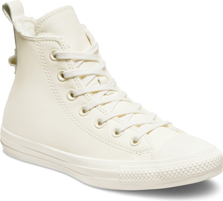 Converse Chuck Taylor® All Star® Fleece Lined Leather High Top Sneaker -  ShopStyle