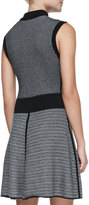 Thumbnail for your product : Smythson bela.nyc Matilda Mixed-Design Knit Dress