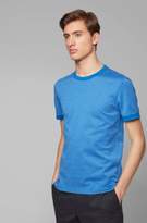 Thumbnail for your product : BOSS Slim-fit T-shirt in creamy-touch mouline cotton