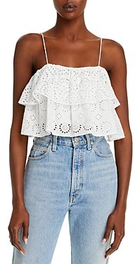 ruffle crop top