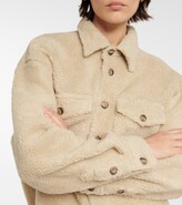 Thumbnail for your product : Polo Ralph Lauren Faux shearling shirt jacket