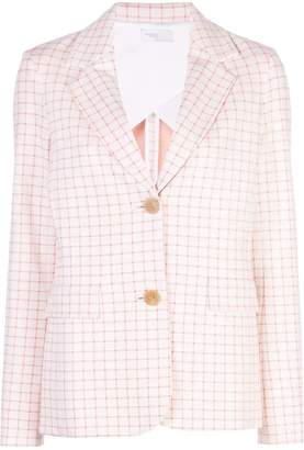 Rosetta Getty Checked Fitted Jacket