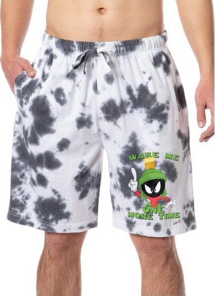 Looney Tunes Intimo Marvin the Martian Men's Sleep Pajama Shorts For ...