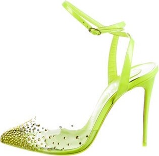 Christian Louboutin Leather Slingback Pumps