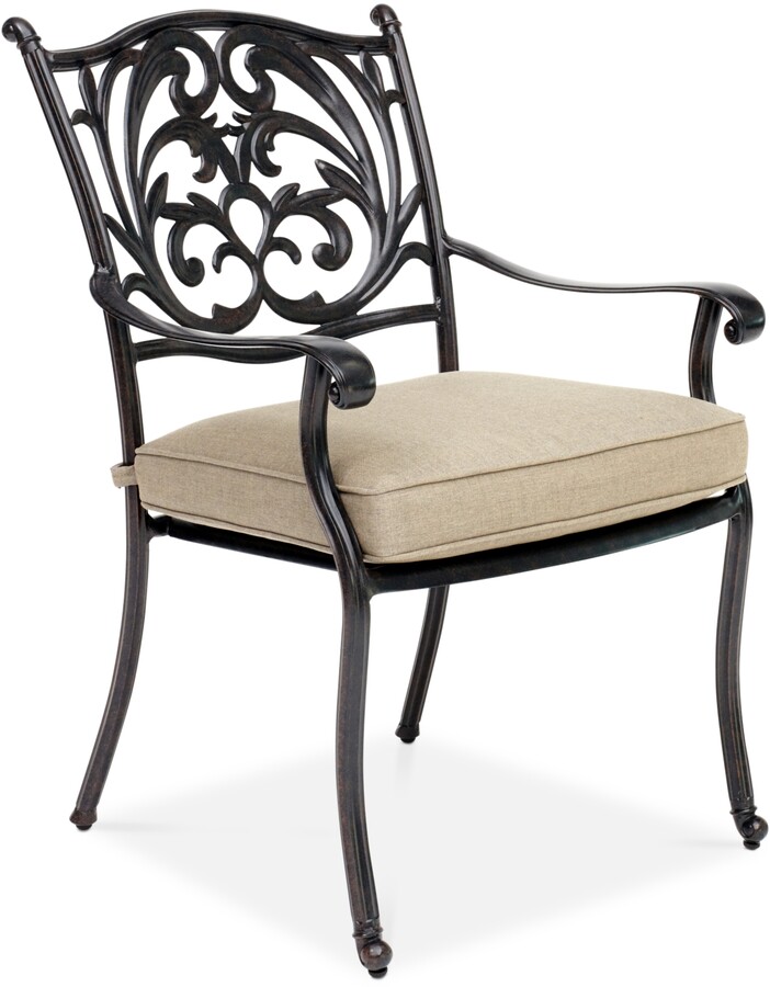Agio Closeout! Chateau Aluminum Outdoor Dining Chair with Outdoor