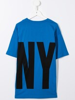 Thumbnail for your product : DKNY TEEN logo print T-shirt
