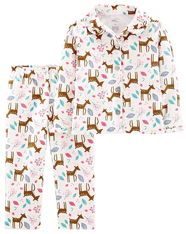 Simple Joys by Carter's 2-Piece Coat Style Pajama Set Bambino