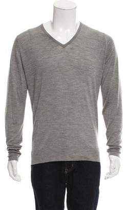 John Smedley Wool V-Neck Sweater
