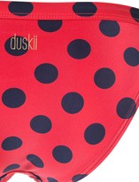 Thumbnail for your product : Duskii Cerise banded bikini bottoms