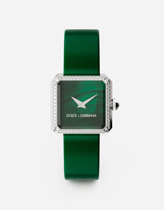 Dolce & Gabbana Sofia steel watch with colorless diamonds